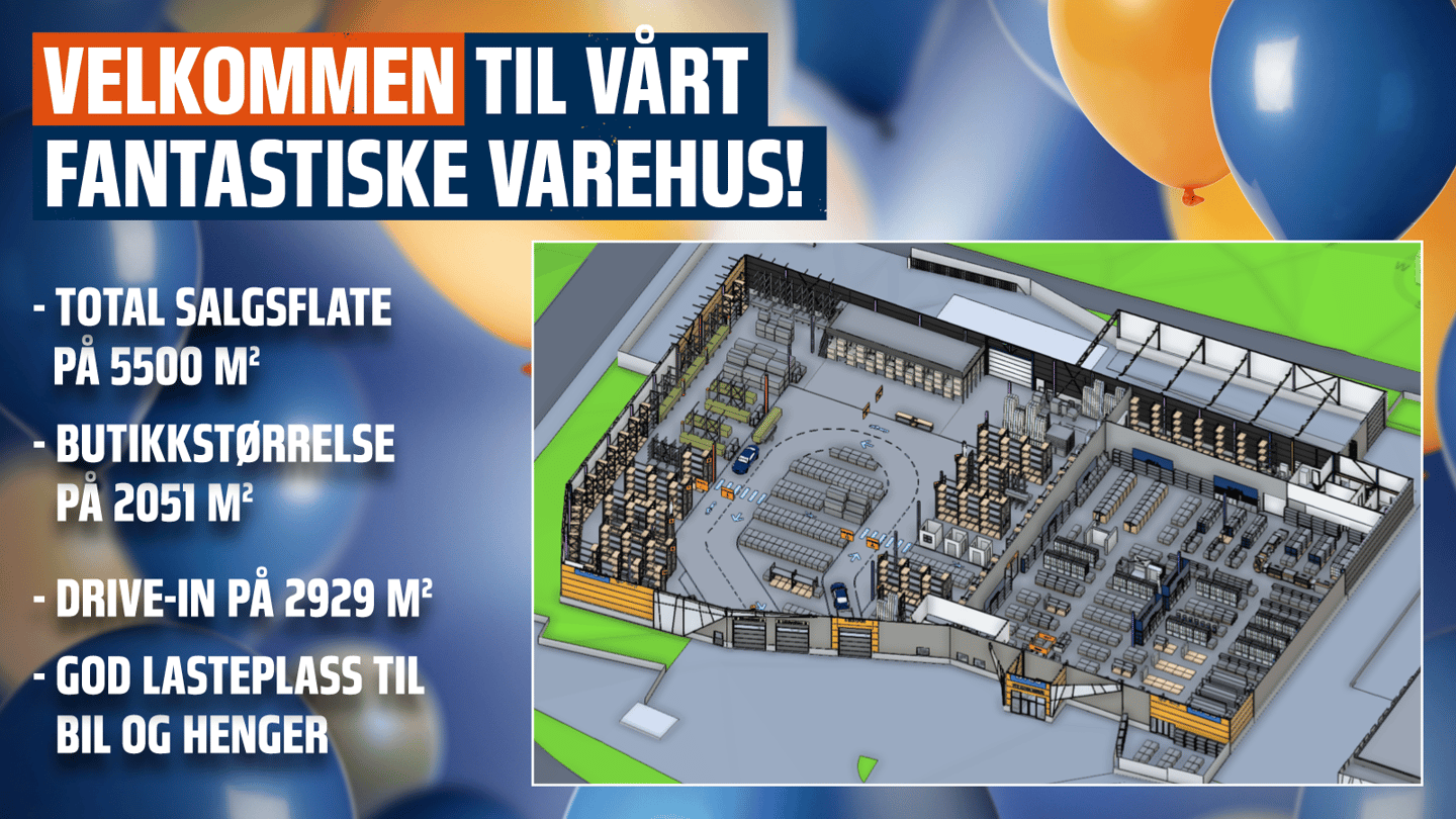 Obs BYGG åpner i Harstad