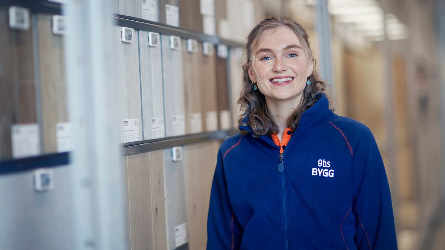 Obs BYGG ansatt i Obs BYGG varehus