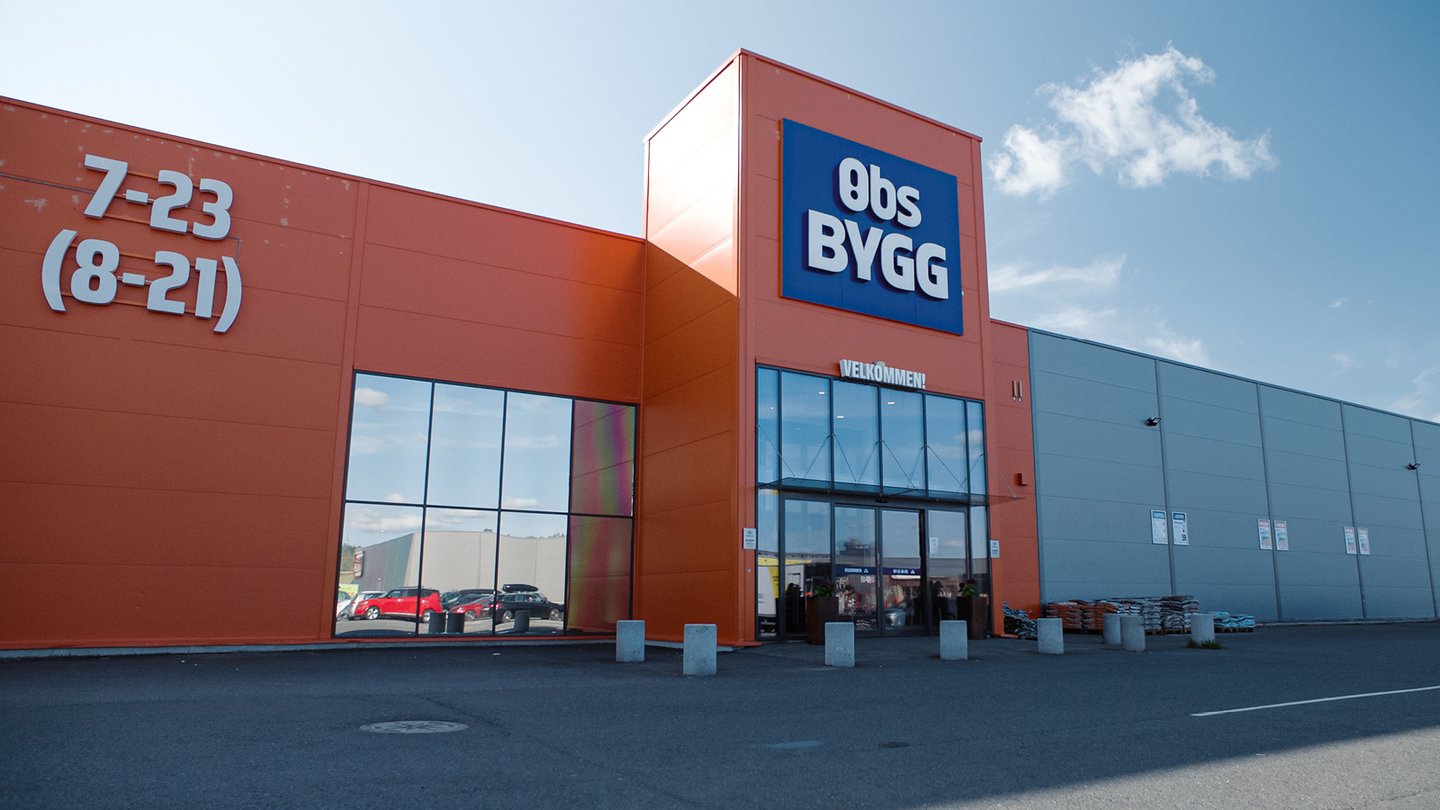 Obs BYGG varehus forsiden