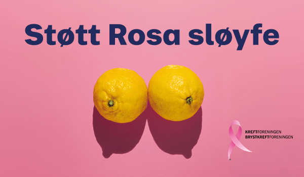 Obs BYGG støtter Rosa sløyfe