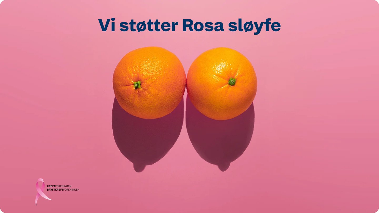 Obs BYGG støtter Rosa sløyfe
