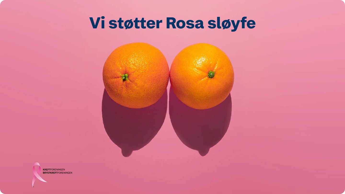 Obs BYGG støtter Rosa sløyfe