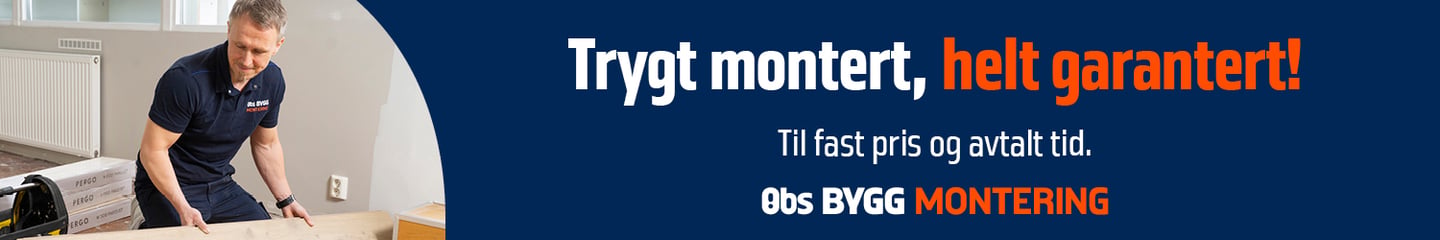 Obs BYGG Montering