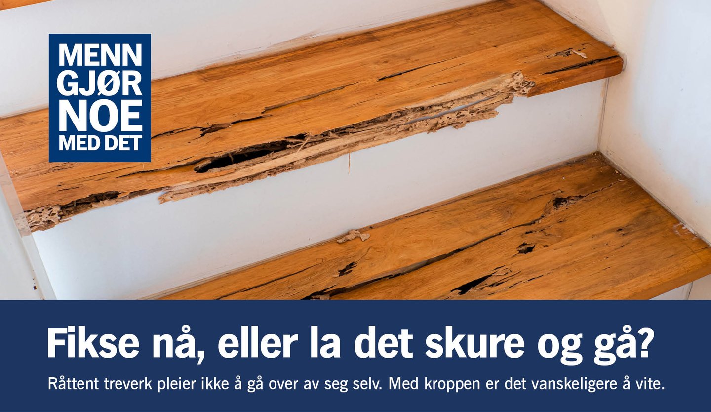 Fikse nå, eller la det skure og gå banner