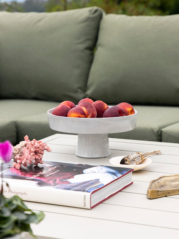 Detalgbilde av Røst sofaserie.