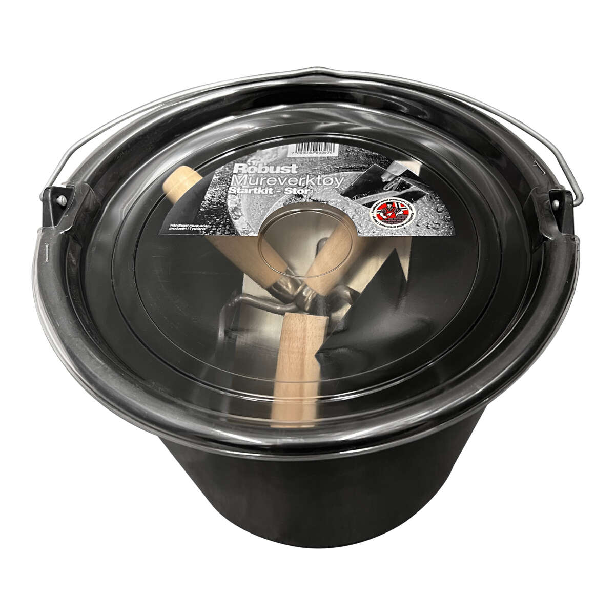 Robust mureverktøy startkit stor