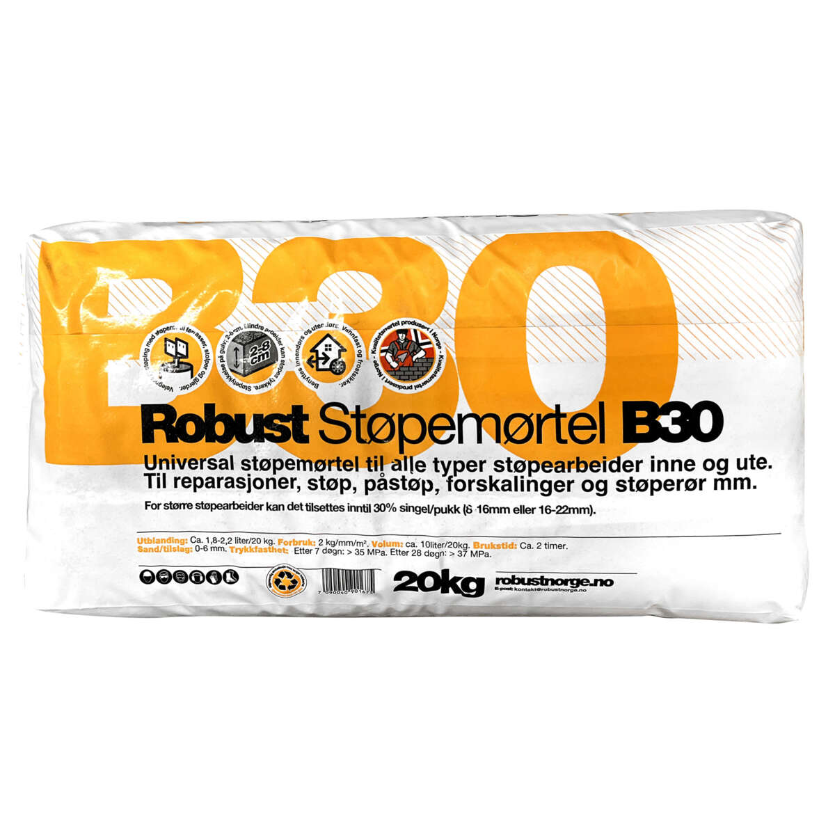 Robust Støpemørtel B30