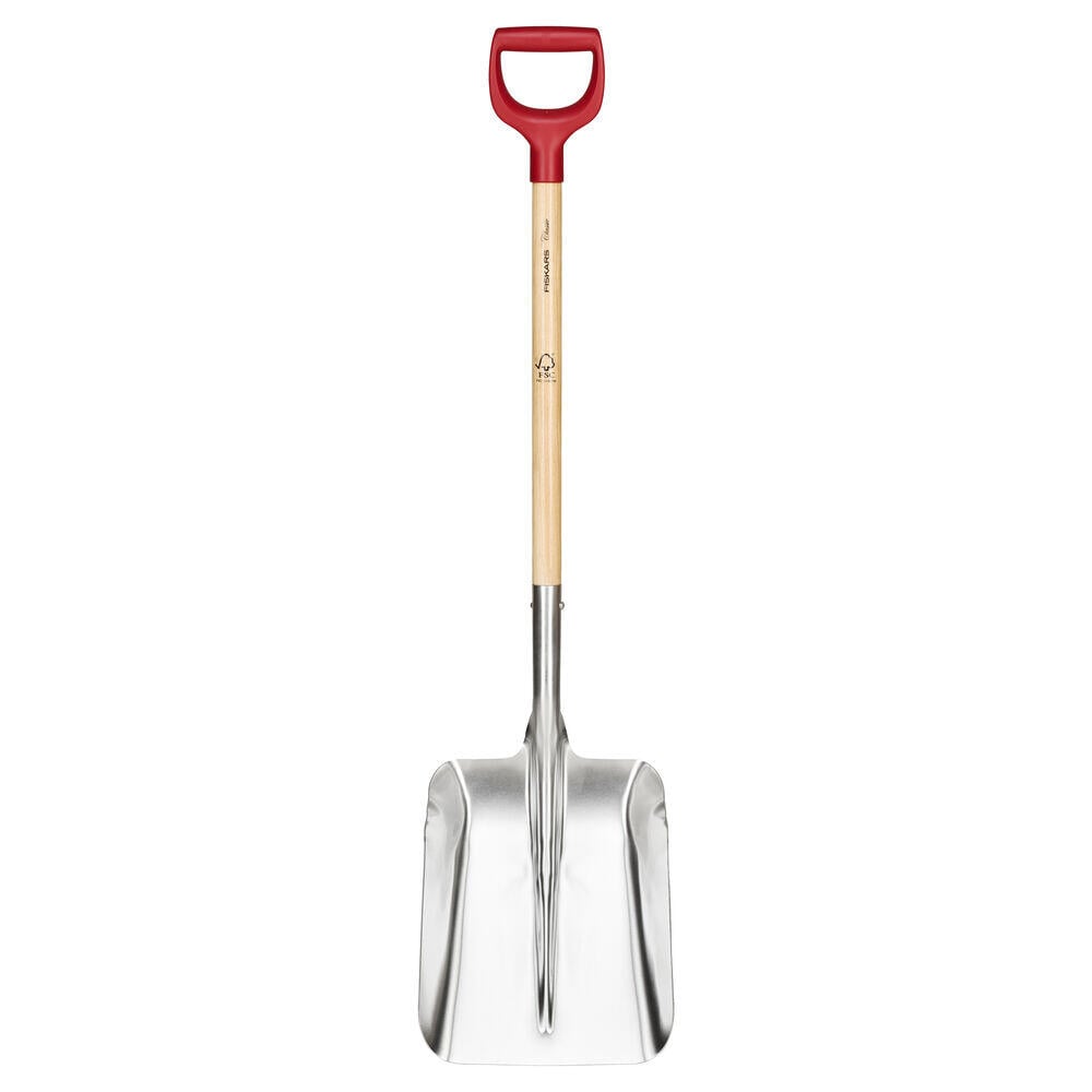 Fiskars Classic skuffe aluminium lang