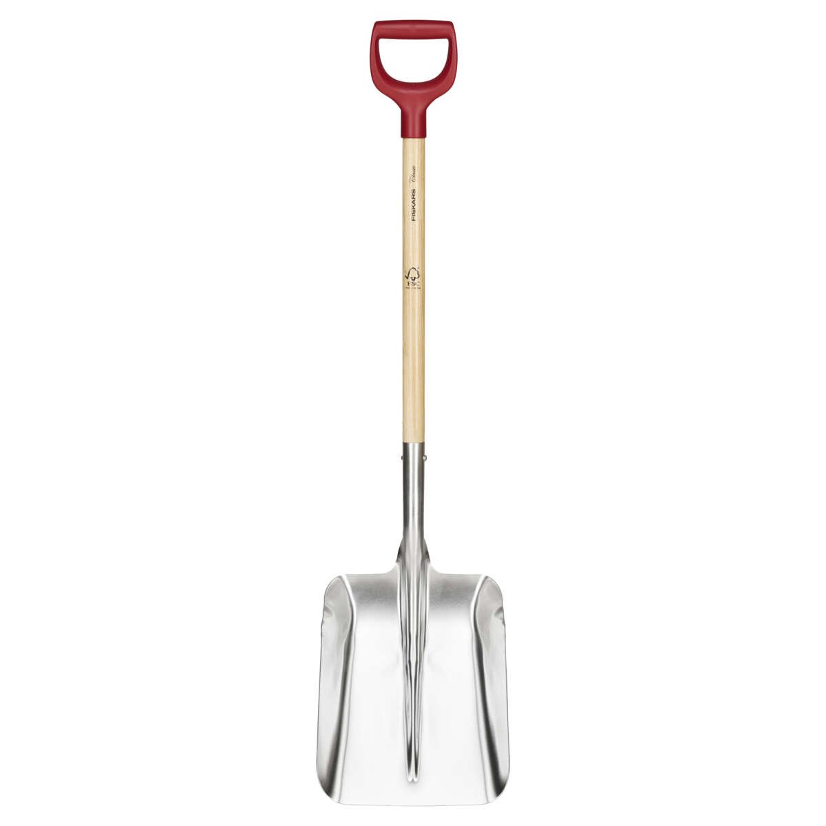 Fiskars Classic skuffe aluminium lang