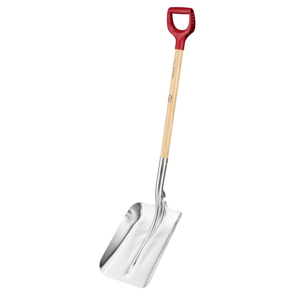 Fiskars Classic skuffe aluminium lang