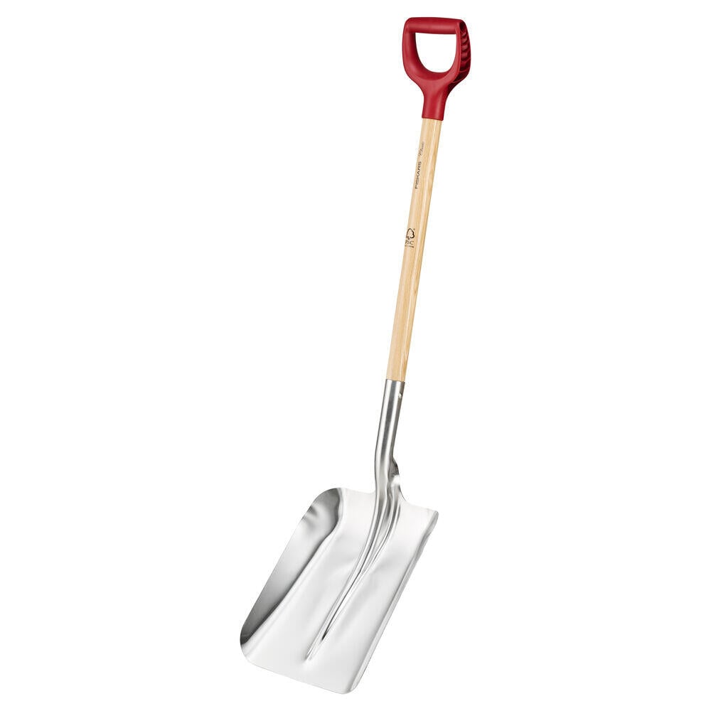Fiskars Classic skuffe aluminium lang