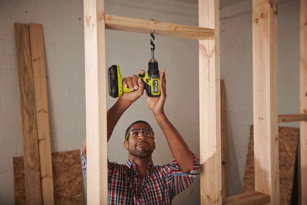 Ryobi ONE+HP RDD18C1-0 drill u/batteri