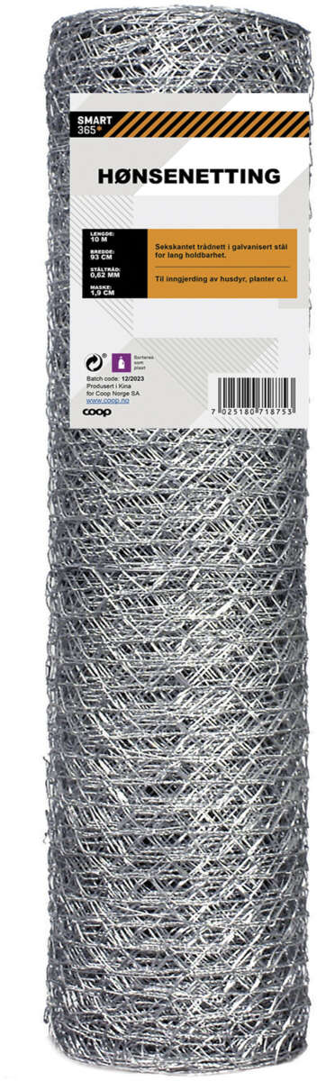 Hønsenetting 10 meter