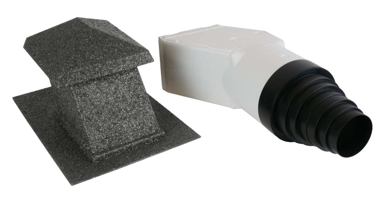 Isola Ventilasjonshette - med isolert rør