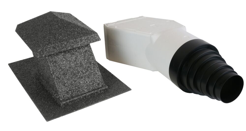 Isola Ventilasjonshette - med isolert rør