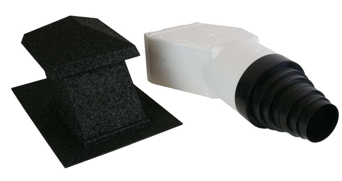 Isola Ventilasjonshette - med isolert rør