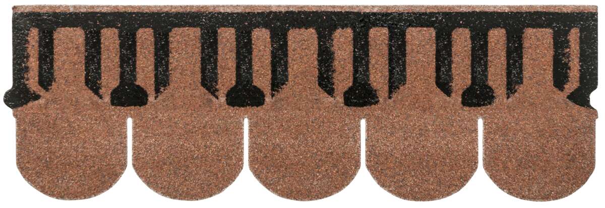 Isola Takshingel, swing, teglrød