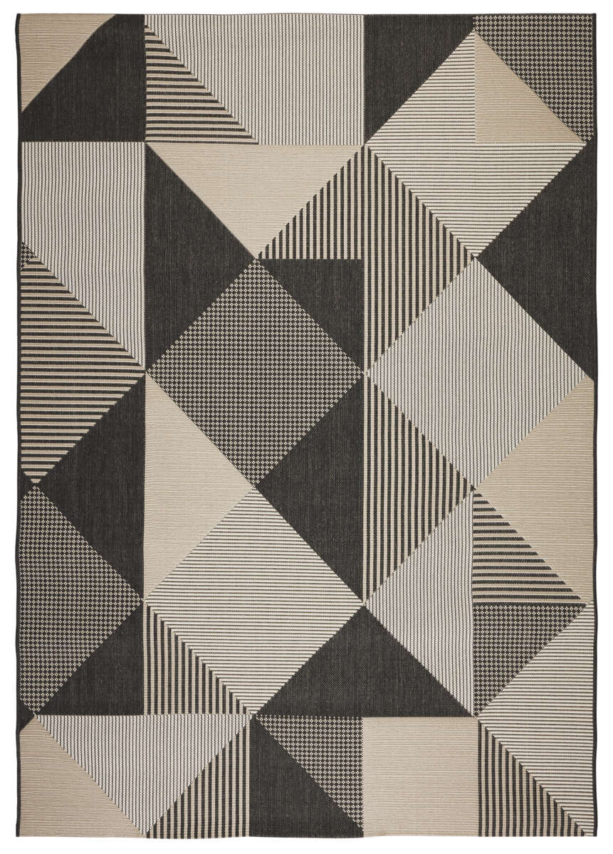 Praga uteteppe, mørk grå