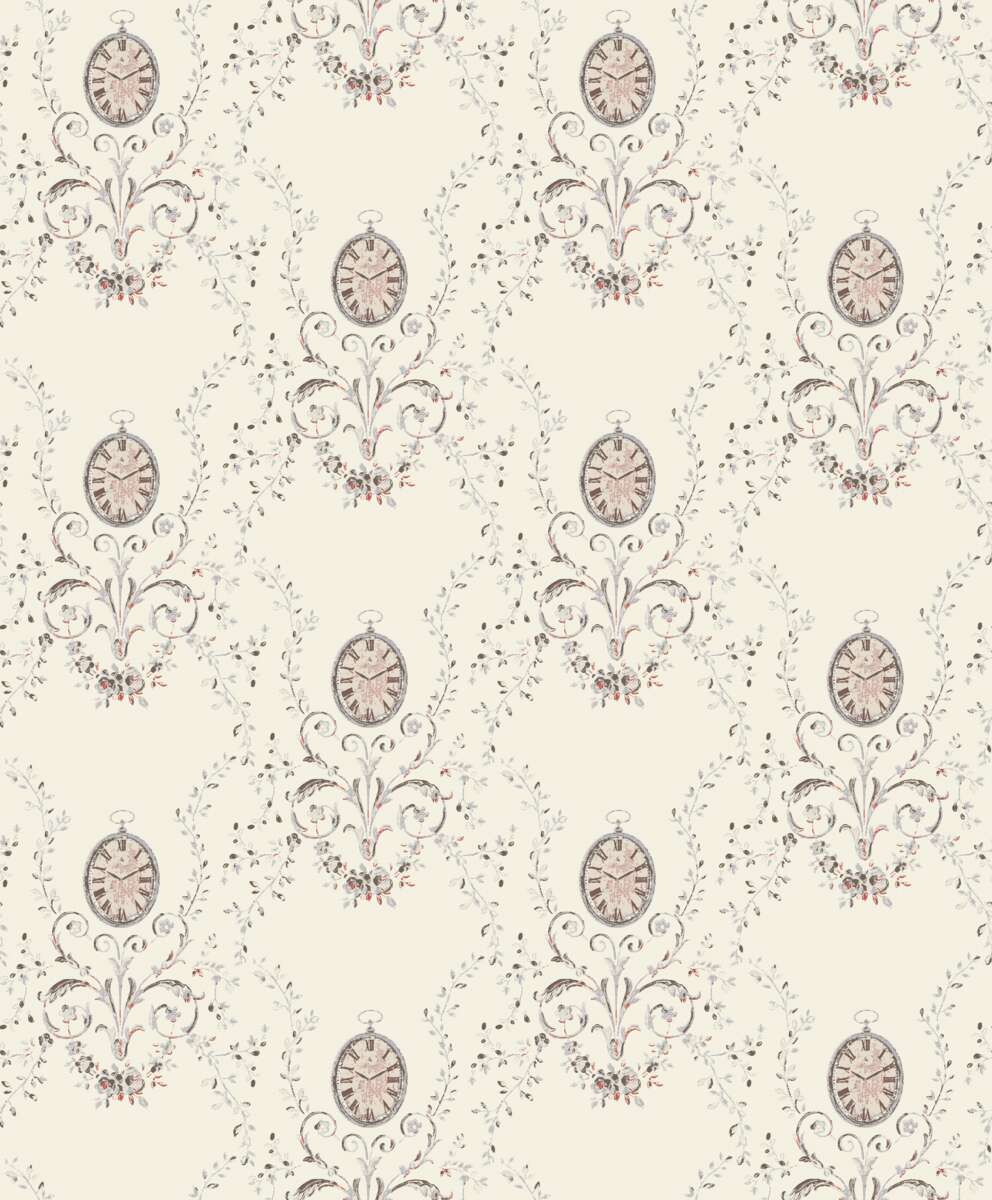 Classic blomstret fibertapet