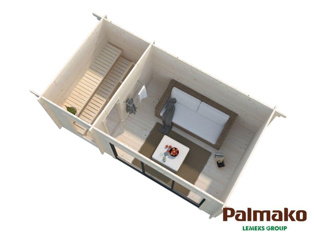 Palmako Badstuhytte Sanna 12.8 m2 SLIDE+