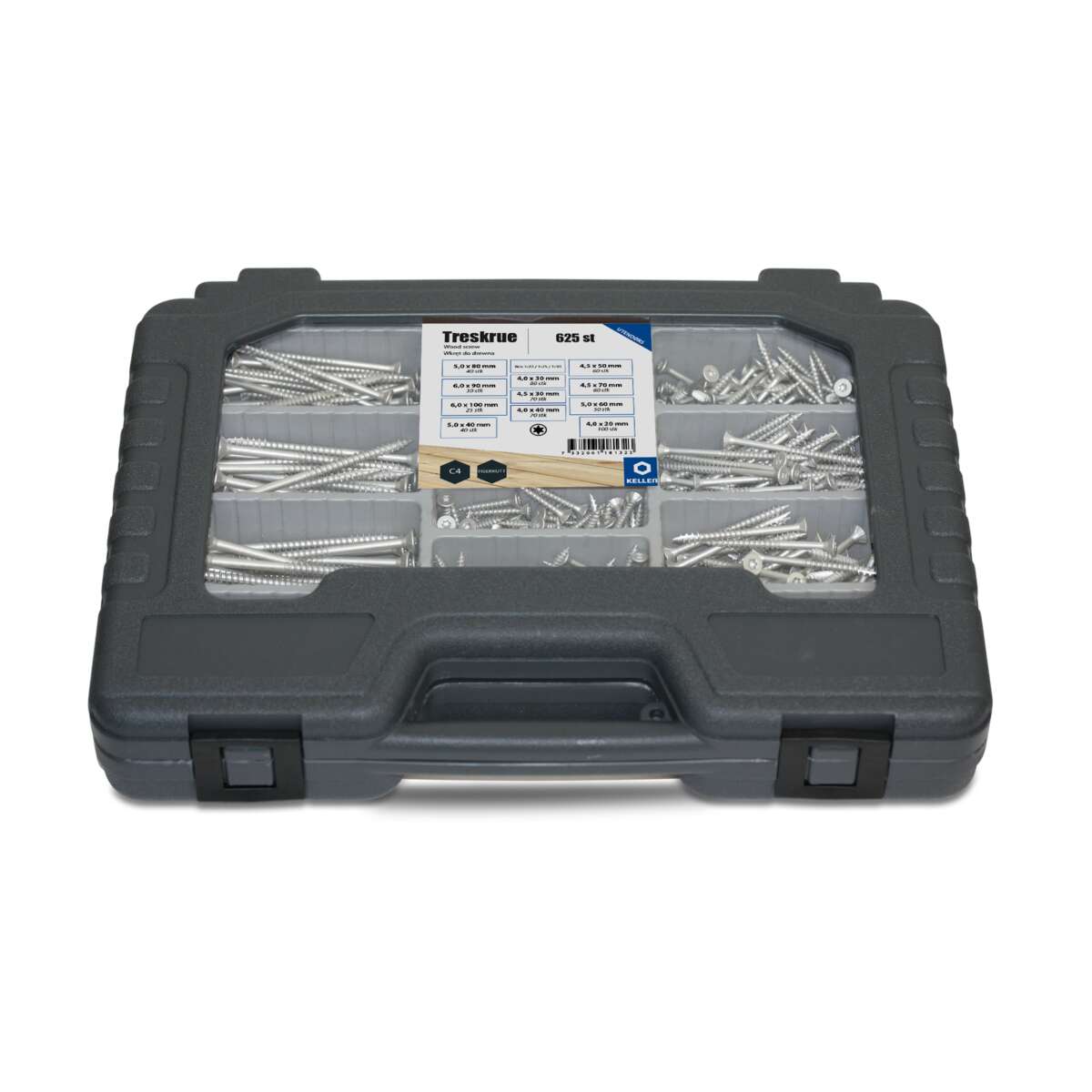 Kellen A625 C4 skruesett utendørs 980 stk
