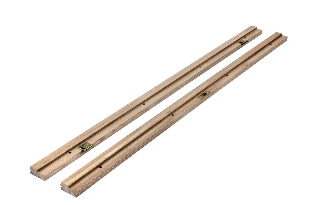 Harmonie eik sidevanger med dempelist 2-pk