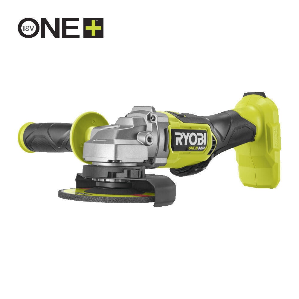 Ryobi RAG18X125-0 18V ONE+™ HP børsteløs 125 mm vinkelsliper u/batteri