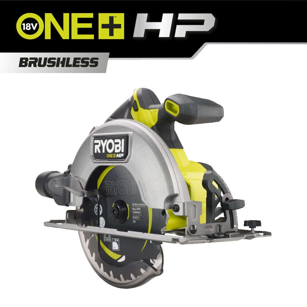 Ryobi 18V ONE+™ HP børsteløs sirkelsag RCS18X1-0