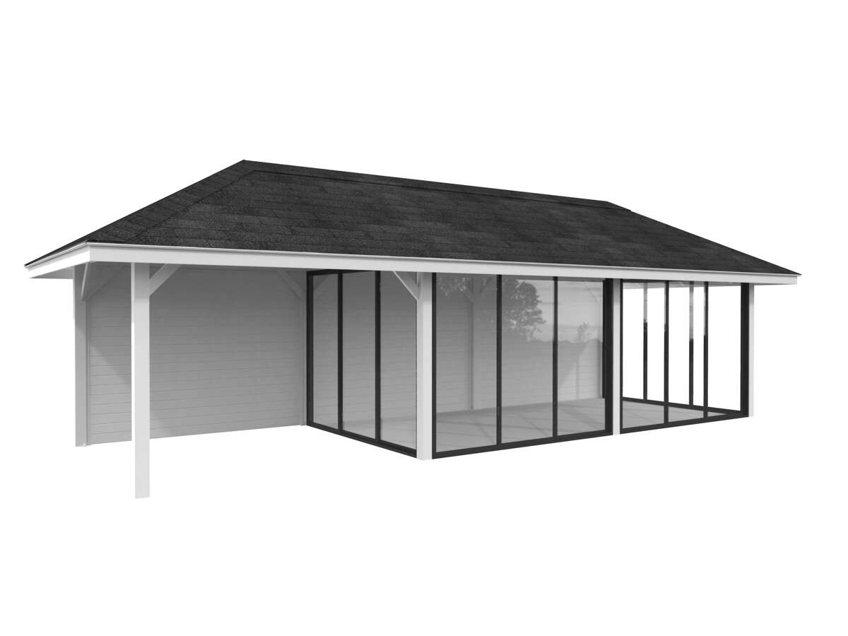 Palmako Bianca 218 hagestue 24,9 m²