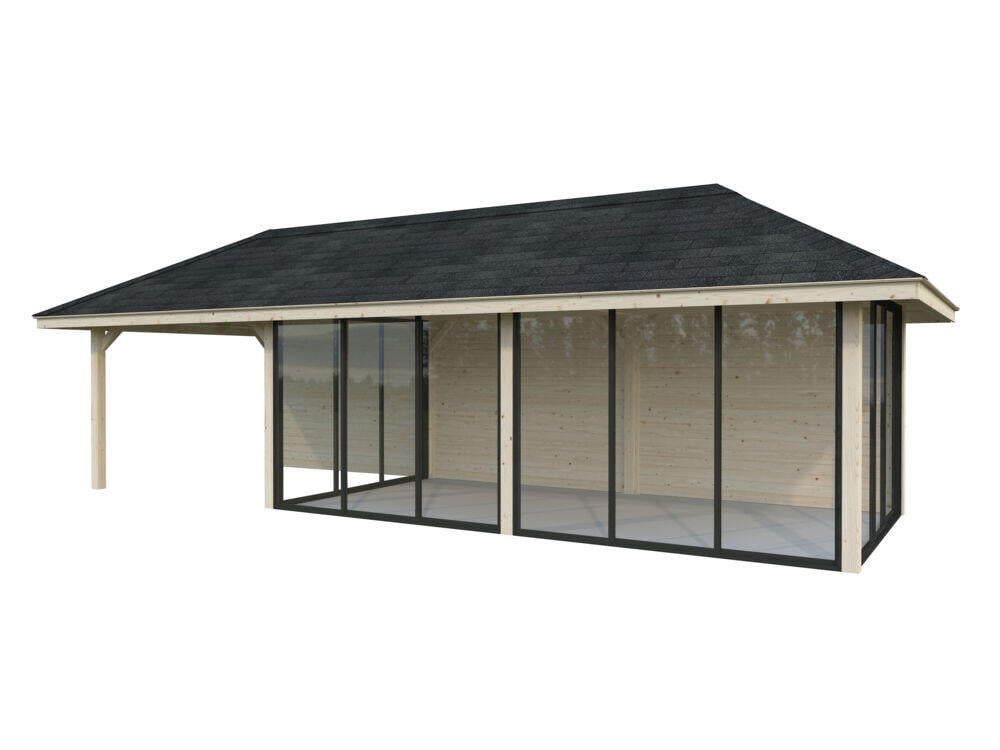 Palmako Bianca 218 hagestue 24,9 m²