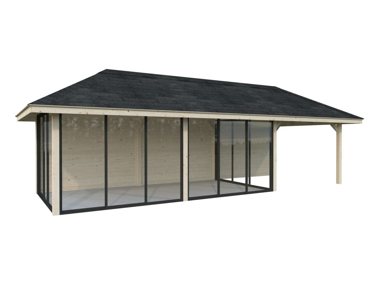 Palmako Bianca 218 hagestue 24,9 m²