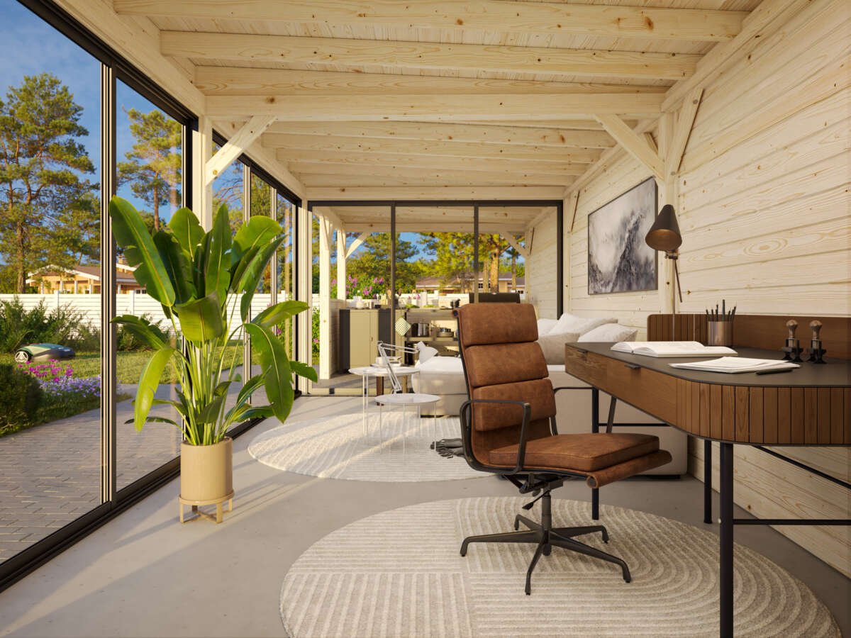 Palmako Lenna 419 hagestue 24,9 m²