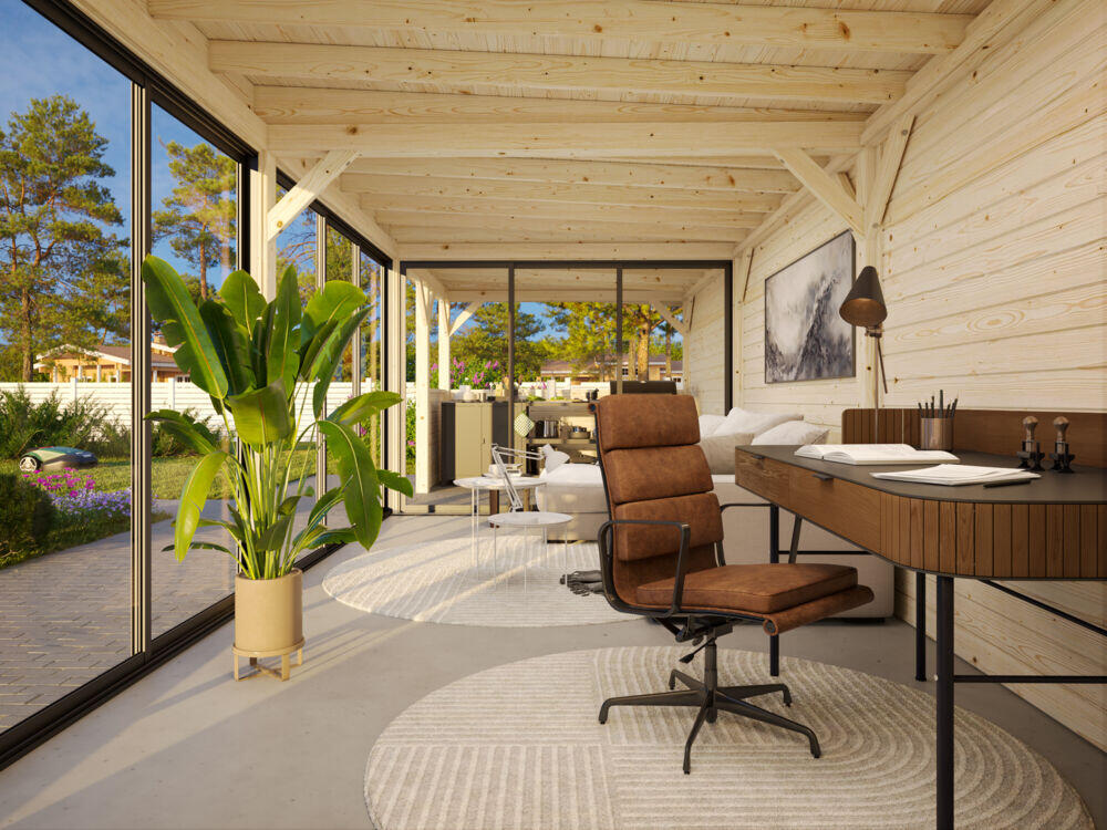 Palmako Lenna 419 hagestue 24,9 m²