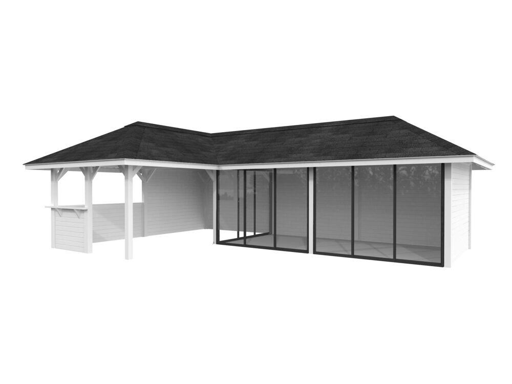 Palmako Bianca 220 hagestue 33.2 m²