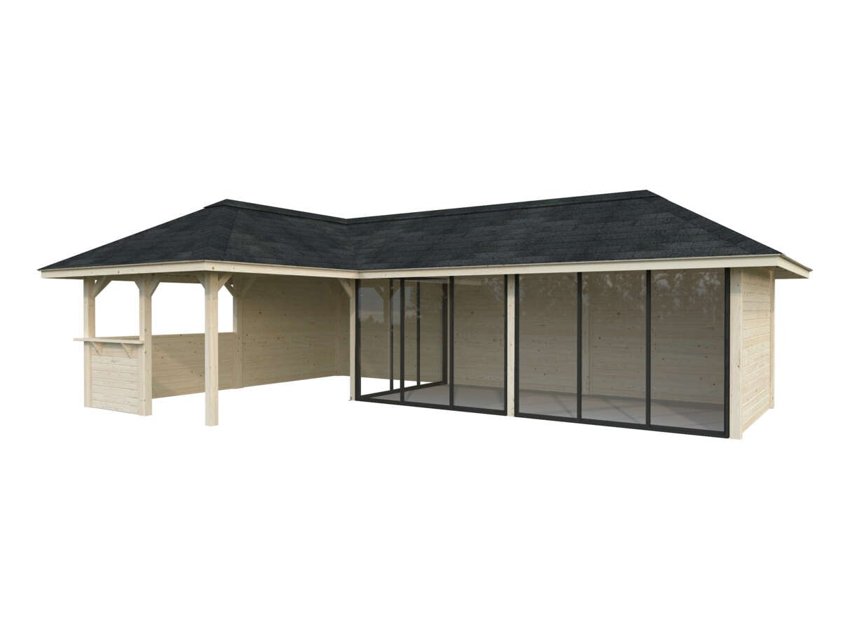 Palmako Bianca 220 hagestue 33.2 m²