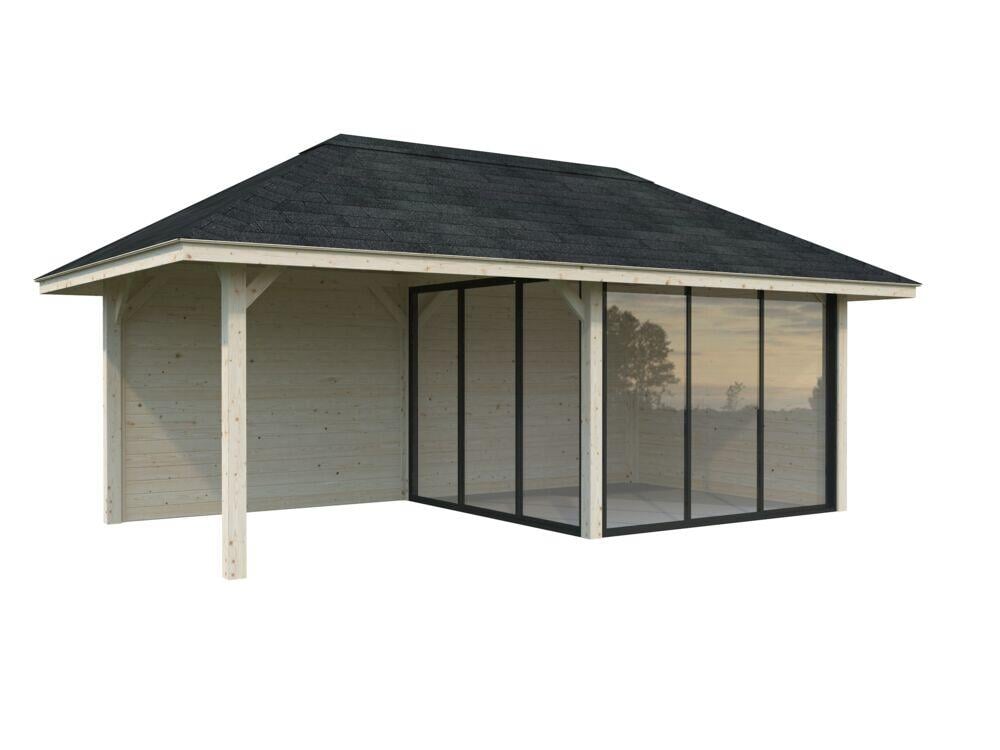 Palmako Bianca 205 hagestue 16,6 m²