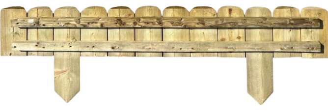 Palmako bedkant/mini-stakitt impregnert