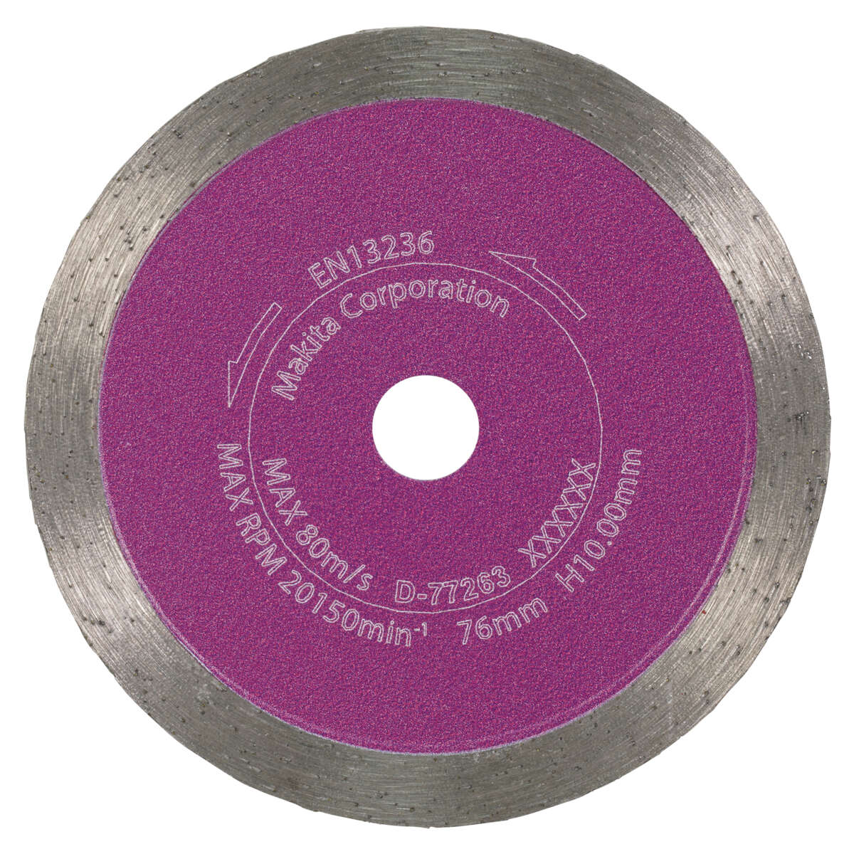 Makita diamantskive helbane Ø76x10 mm