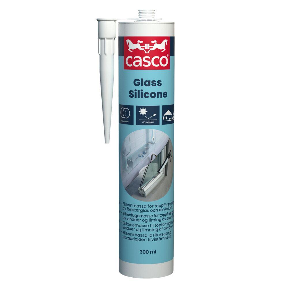 Silikonfugemasse Casco glass silikon