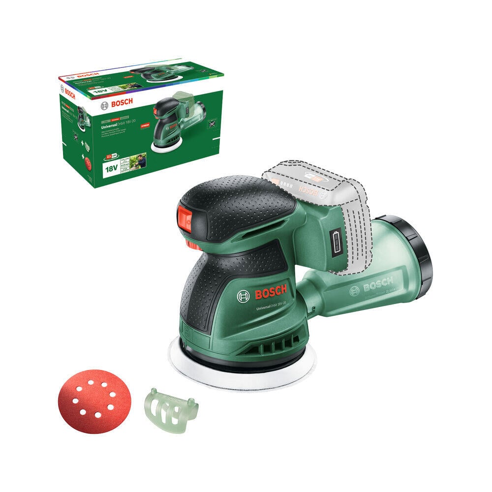 Bosch UniversalOrbit 18V-20 universalsliper u/batteri
