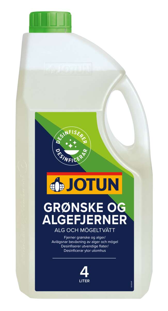 Jotun grønske og algefjerner