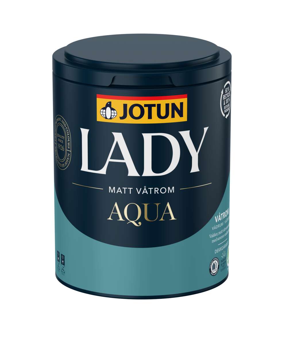 Jotun Lady Aqua 05/matt våtromsmaling