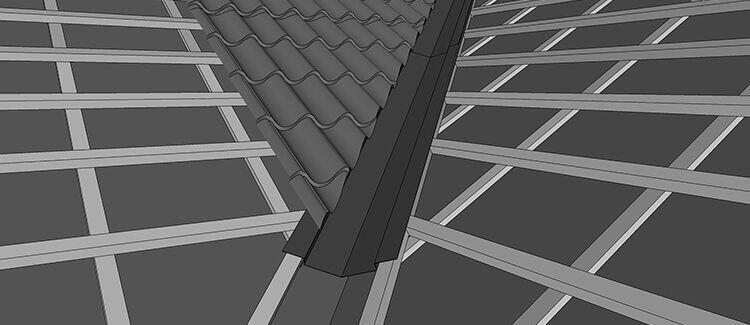 Verform sort gradrenne/kilrenne beslag