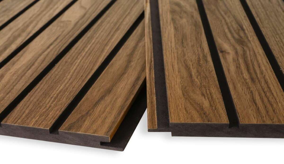 Snapwall Deco 2,4 m Walnut spilepanel