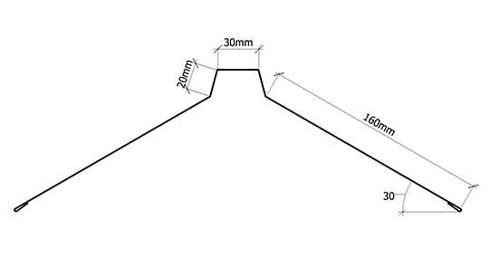 Verform Mønekam TP-20 trapesplate
