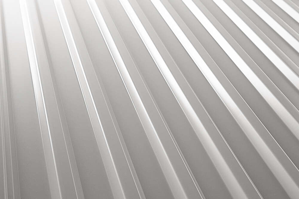 Verform TP-20 trapesplate 0,4 mm hvit