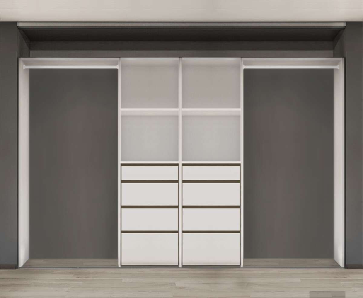 FlexiSlide innredning gavl