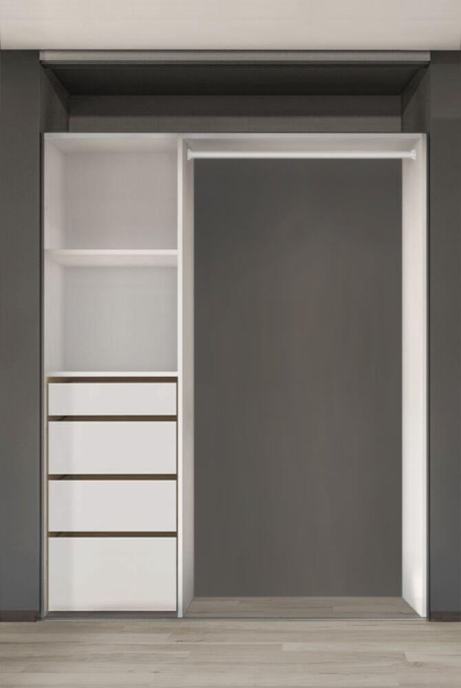 FlexiSlide innredning topphylle