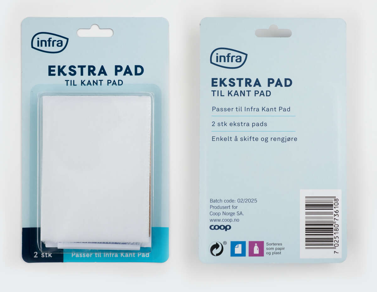 Infra refill til kant pad 2-pk