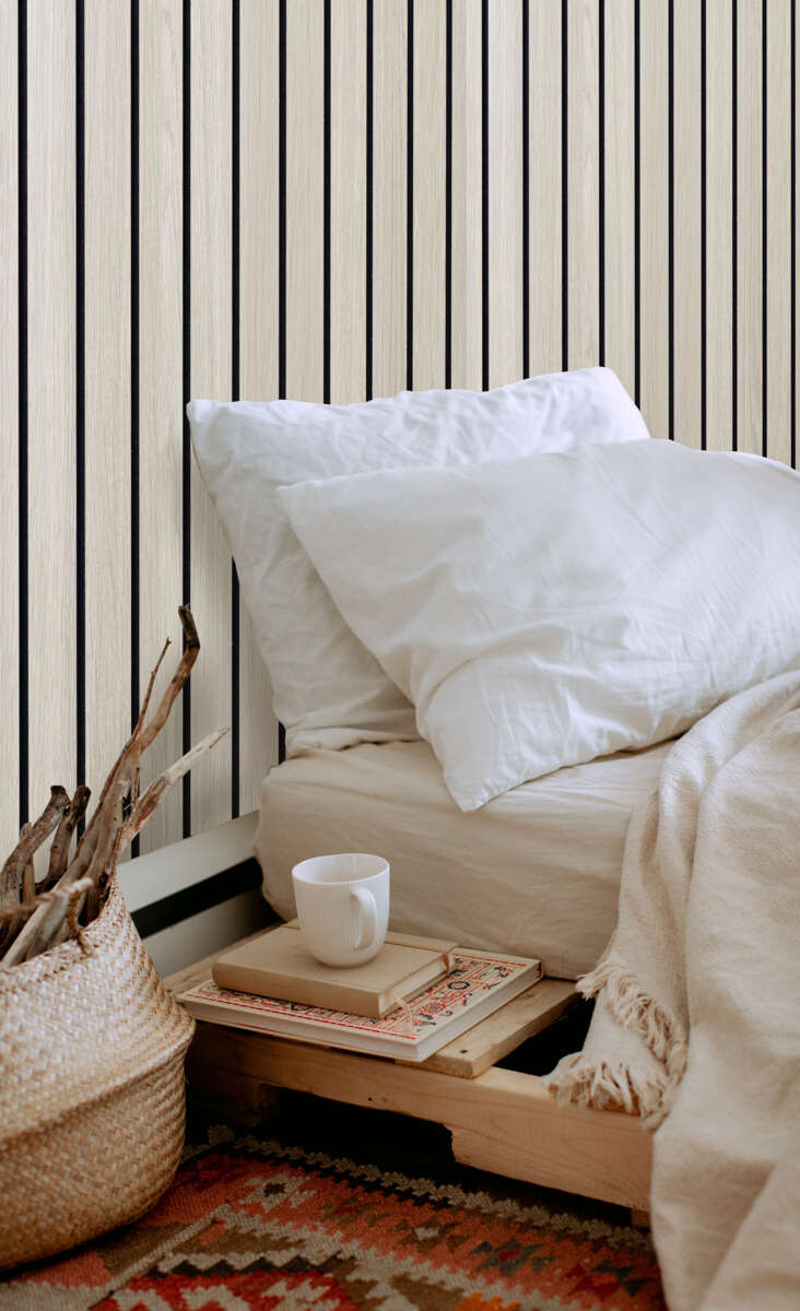 Snapwall Deco 2,4 m White Oak spilepanel